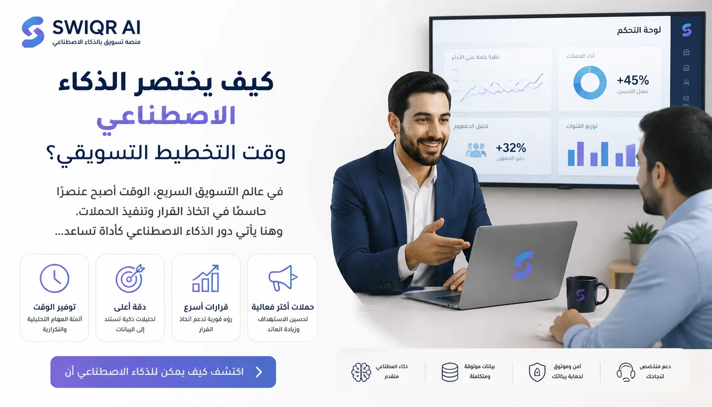 تصميم كيف يختصر الذكاء الاصطناعي وقت التخطيط التسويقي؟