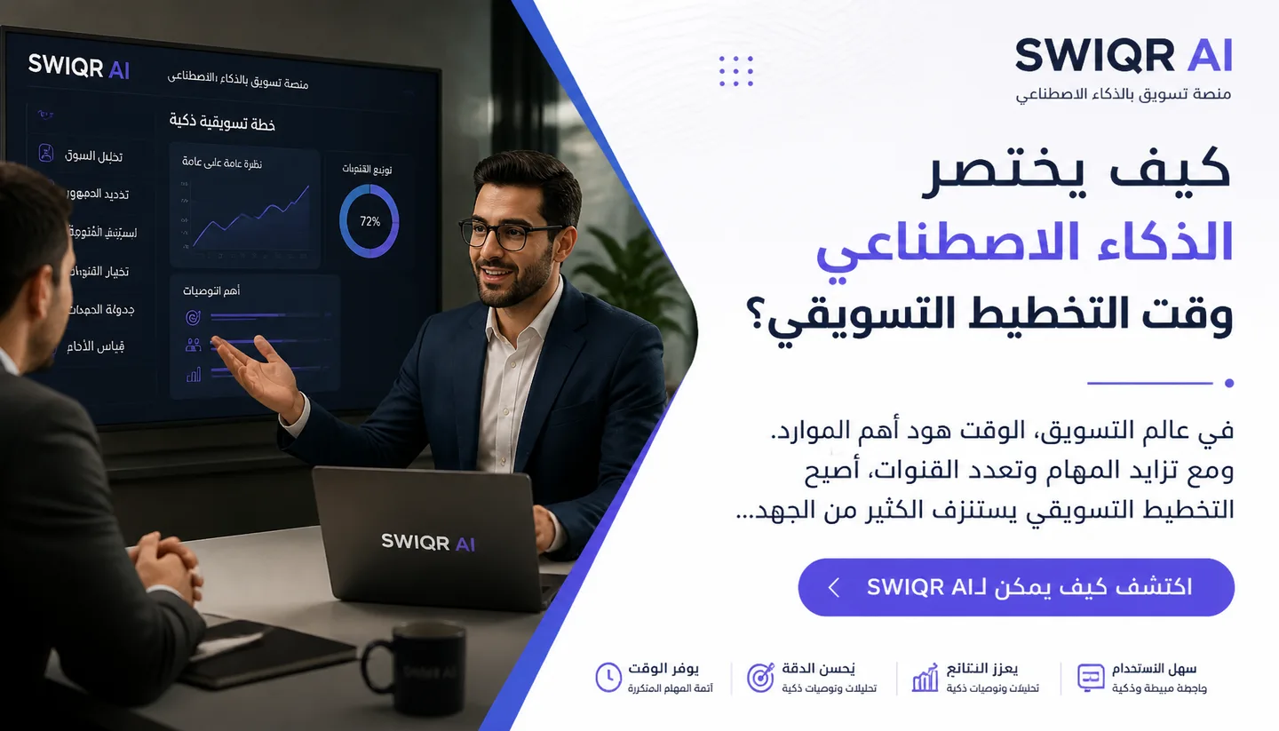 تصميم كيف يختصر الذكاء الاصطناعي وقت التخطيط التسويقي؟